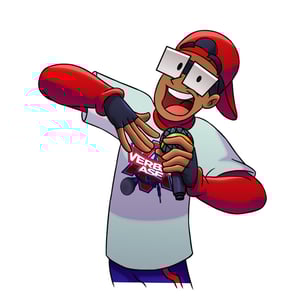 This is the Avatar Image for the Verbalase (YouTuber) AI Voice and Text to Speech Generator